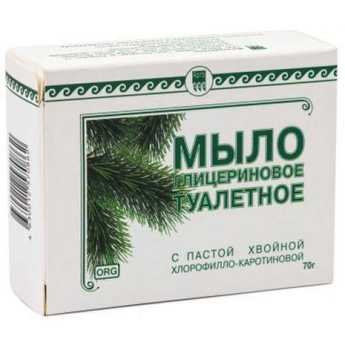 Купить Мыло туалетное глицериновое Фитолон с пастой хвойной хлорофилло-каротиновой  г. Волжский  
