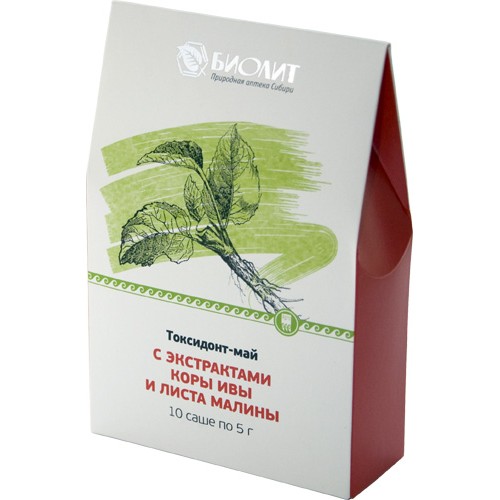 Купить Токсидонт-май с экстрактами коры ивы и листа малины  г. Волжский  