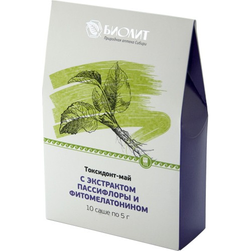 Купить Токсидонт-май с экстрактами пассифлоры и фитомелатонином  г. Волжский  